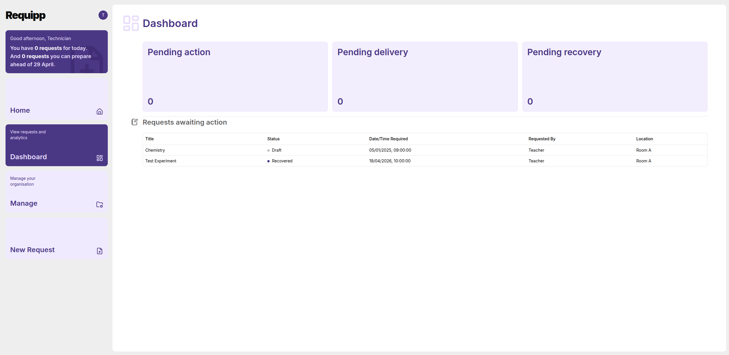 Manage every request from one dashboard