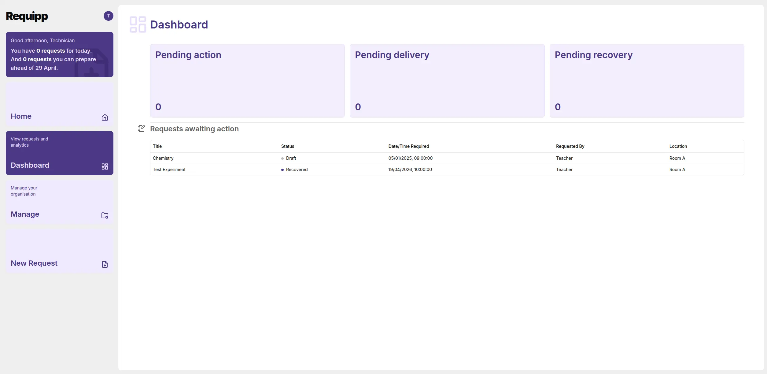 Manage every request from one dashboard